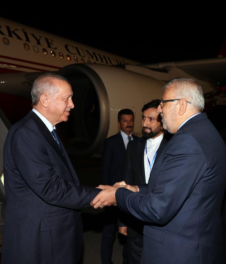 Cumhurbaşkanı Erdoğan İran'a geldi G3