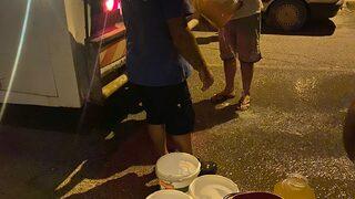 Bodrum'da su kesintisi yaşanan mahalleye tankerle kullanma suyu dağıtıldı