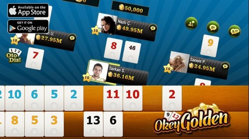 İnternetsiz ve Reklamsız Oynanabilen Tek Okey Oyunu Okey Golden G&uuml;ncellendi!