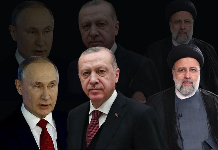 Dünyanın gözü Erdoğan-Putin-Reisi görüşmesinde! Masada olası operasyon var