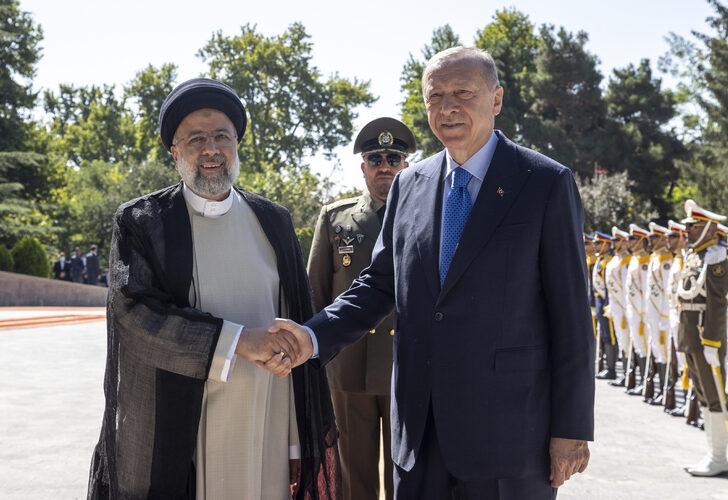 Cumhurbaşkanı Erdoğan, İran'da resmi törenle karşılandı G3