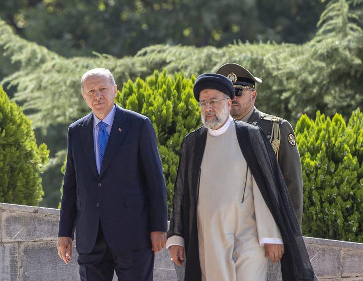 Cumhurbaşkanı Erdoğan, İran'da resmi törenle karşılandı G5