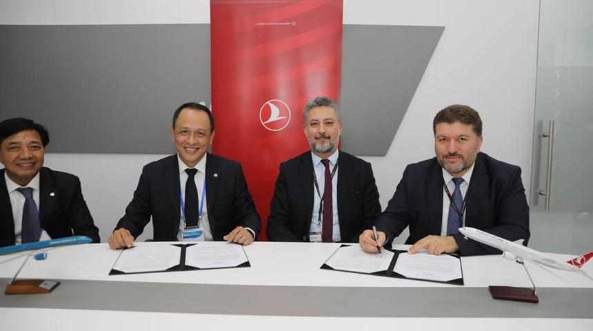 THY ile Vietnam Hava Yolları arasında iş birliği mutabakatı