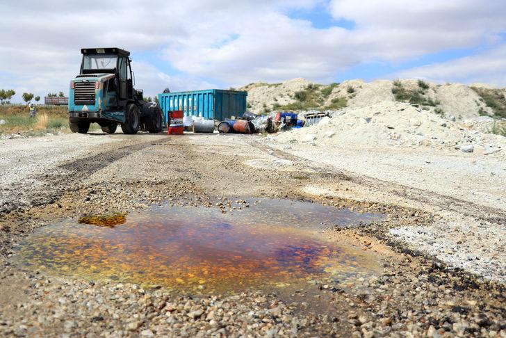 Konya'da kimyasal atıkları araziye bırakan şüphelilere 38,5 milyon lira ceza kesildi G3