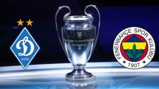 Dinamo Kiev Fenerbahçe maçı canlı izle! Dinamo Kiev Fenerbahçe şampiyonlar ligi maçı saat kaçta, hangi kanalda?