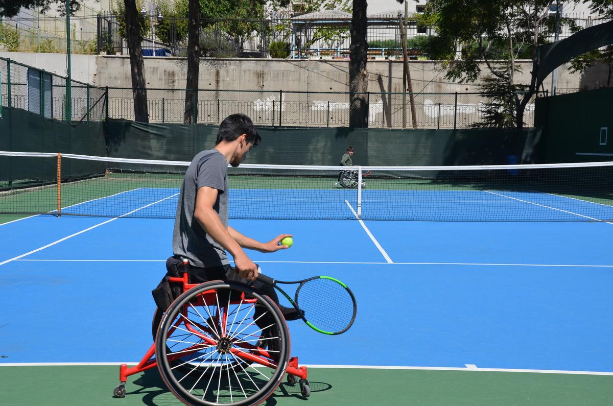 Manisa'da "Tekerlekli Sandalye Tenis Akıncılar Klasman Turnuvası" başladı