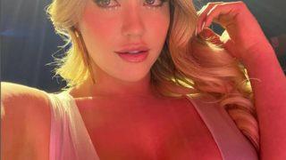 Hep aynı şeyi yapıyor! Yetişkin film yıldızı Mia Malkova, yatak odasından iç çamaşırıyla paylaştı