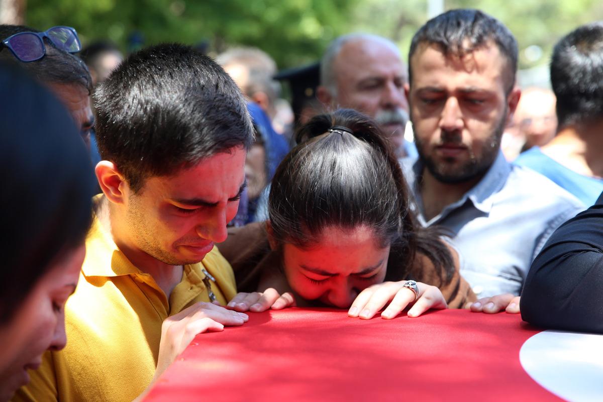 Şehit Uzman &Ccedil;avuş Mustafa Bozkurt, Kayseri'de toprağa verildi