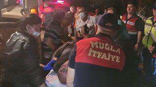 Muğla'da devrilen traktörün sürücüsü ağır yaralandı