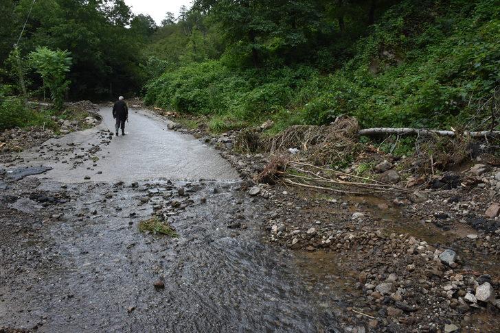 Ordu'da şiddetli yağışın yol açtığı hasarlar gideriliyor G3