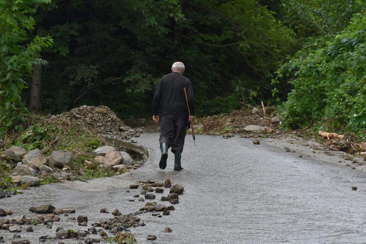 Ordu'da şiddetli yağışın yol açtığı hasarlar gideriliyor G4