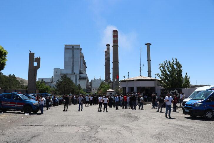 Kangal Termik Santrali'nde iş bırakma eylemi G2