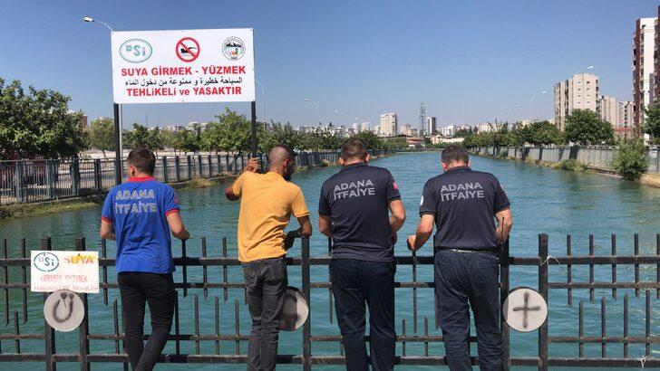 Adana'da sulama kanalına giren kişi kayboldu G1