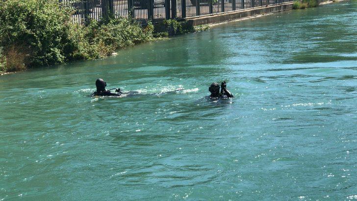 Adana'da sulama kanalına giren kişi kayboldu G3