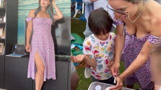 Oğlunun doğum gününde giydiği kıyafete tepki yağdı! Yorumlara sosyal medyadan isyan etti