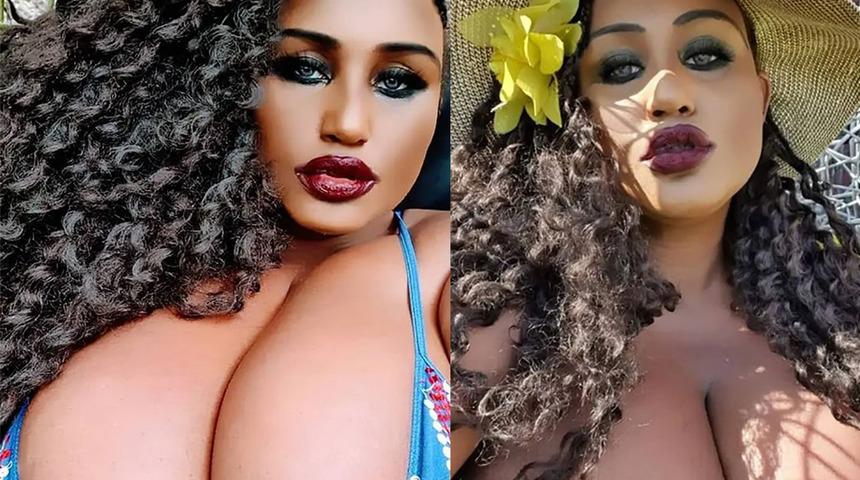 Sosyal medya fenomenin itirafı şaşkınlık yarattı! “Büyük göğüslere sahip olmak çok zor”