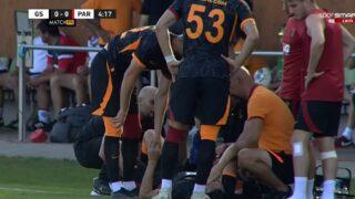 Son dakika haberi: Galatasaray Pardubice maçında korkutan sakatlık! Emin Bayram...