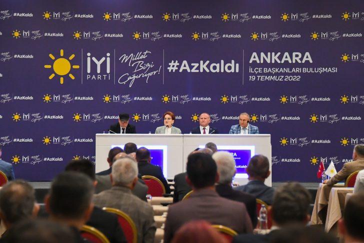 Akşener, partisinin İç Anadolu Bölgesi ilçe başkanlarıyla görüştü G1