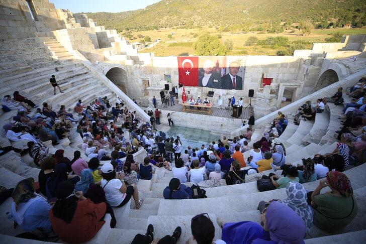 Kepez Belediye Meclisi, Patara'daki tarihi meclis binasında toplandı G3