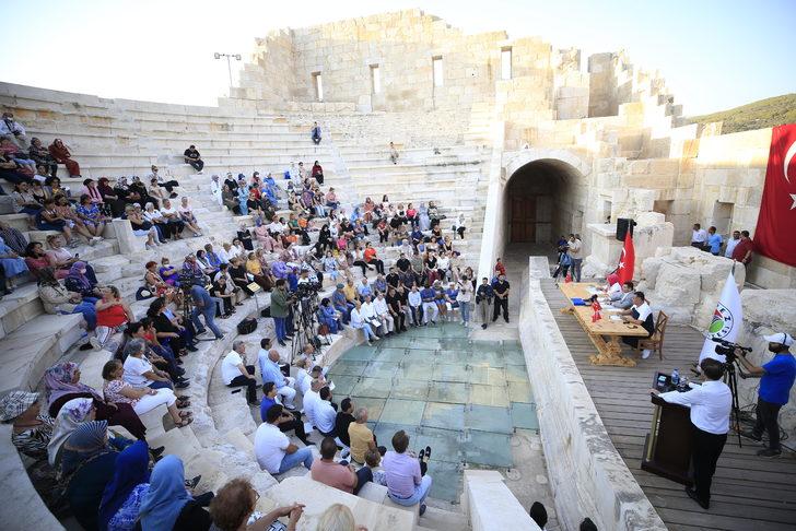 Kepez Belediye Meclisi, Patara'daki tarihi meclis binasında toplandı G5