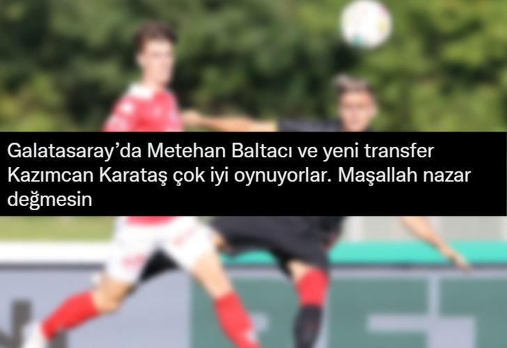 Son dakika Galatasaray haberi: Kazımcan Karataş Pardubice maçında taraftarı mest etti! "Beşiktaş'a iyi ki çalım atmışız" G2