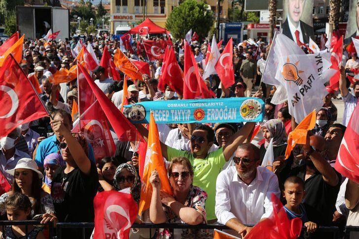 AK Parti Genel Başkanvekili Yıldırım, Milas'ta partisinin düzenlediği mitingde konuştu: G3