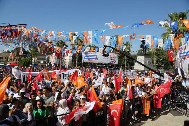 AK Parti Genel Başkanvekili Yıldırım, Milas'ta partisinin düzenlediği mitingde konuştu: G5