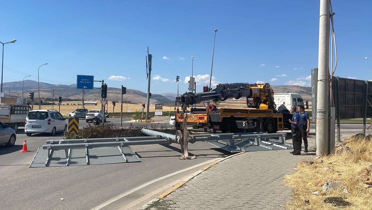 Adıyaman'da elektrik akımına kapılan iş&ccedil;i ağır yaralandı