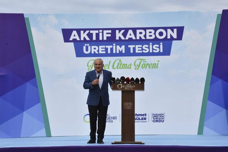 Ordu'da fındık kabuğundan üretilecek aktif karbon tesisinin temeli atıldı G1