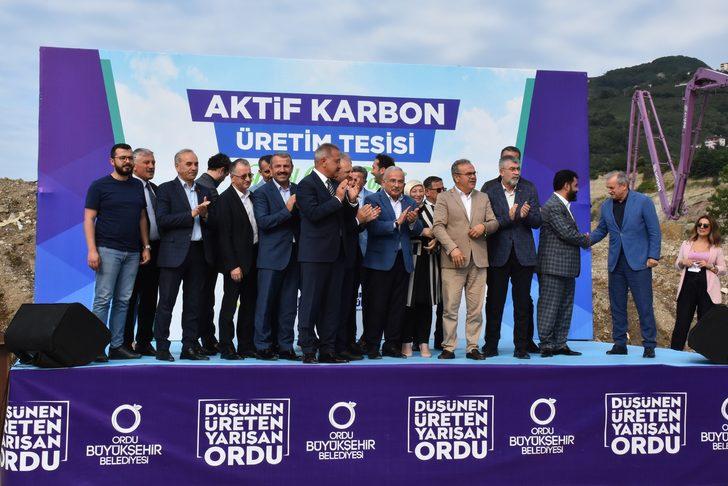 Ordu'da fındık kabuğundan üretilecek aktif karbon tesisinin temeli atıldı G5