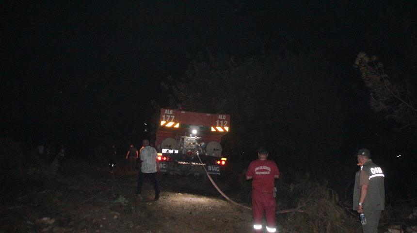 Antalya'da çıkan orman yangını söndürüldü