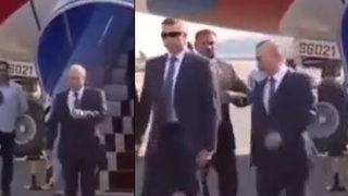 Putin'in yürüyüşü olay oldu! Dünya bu görüntüyü konuşuyor: Ölümcül kanser mi?