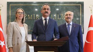Bakan Özer, İzmir için 122 yeni okul yatırımını programa aldıklarını bildirdi