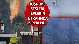 İngiltere yanıyor! Başkent Londra'da hayat felç oldu: İkinci Dünya Savaşı'ndan bu yana en yoğun gün