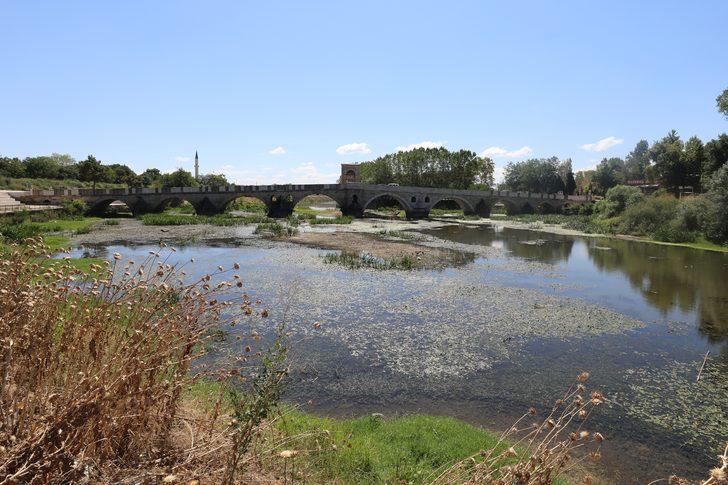 Tunca ve Meriç'te su seviyesi sıcaklık ve sulamaya bağlı düştü G1