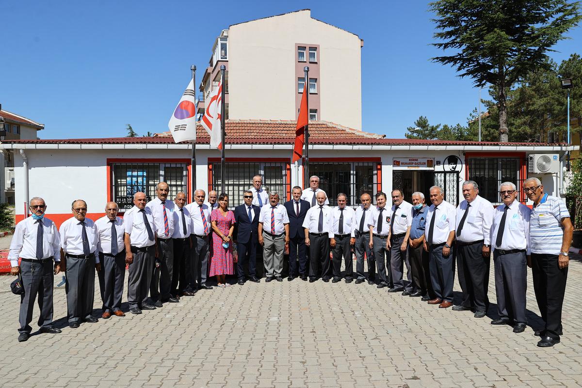 Kıbrıs Barış Harekatı'nın 48. yılı Edirne'de Kıbrıs gazileriyle kutlandı