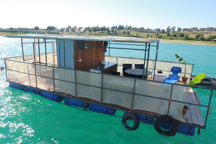 Adana'da baraj gölündeki "yüzen evler"in sayısı artıyor G3