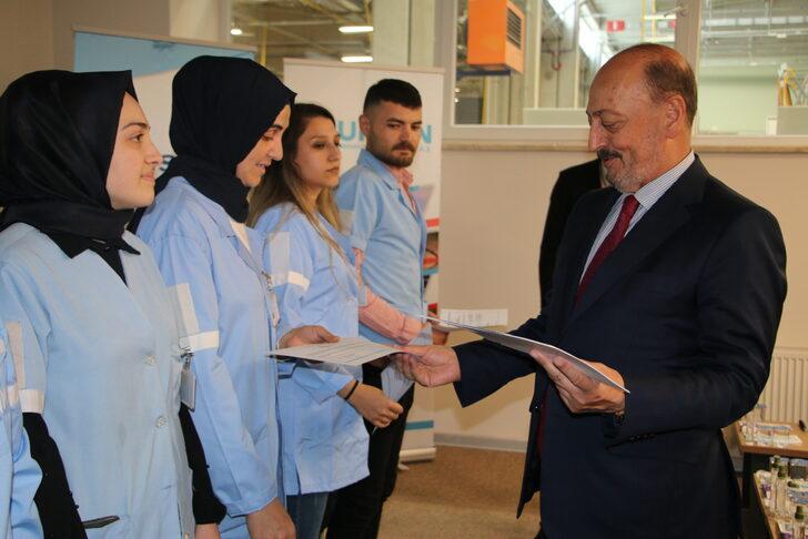 Çalışma ve Sosyal Güvenlik Bakanı Bilgin, "İşbaşı Eğitim Programı Töreni'nde konuştu: G5