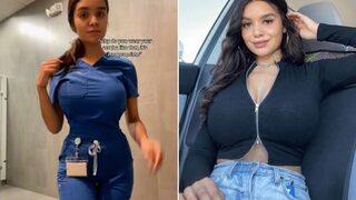 Üniforması uygunsuz bulunan hemşire sosyal medyanın hedefi oldu! “Vücut şeklim bu”