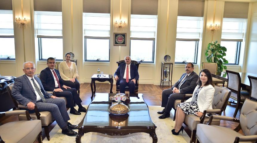 Yargıtay Başkanı Akarca, Avrupa Konseyi Program Ofisi Başkanı Urse'yi kabul etti