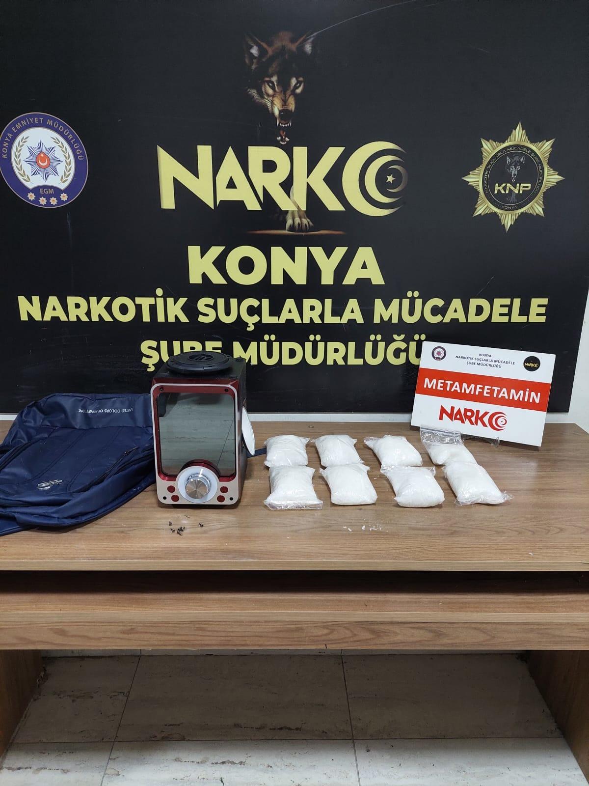 Konya'da uyuşturucu operasyonlarında 17 zanlı tutuklandı