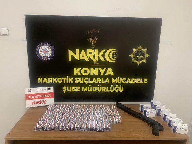 Konya'da uyuşturucu operasyonlarında 17 zanlı tutuklandı G3