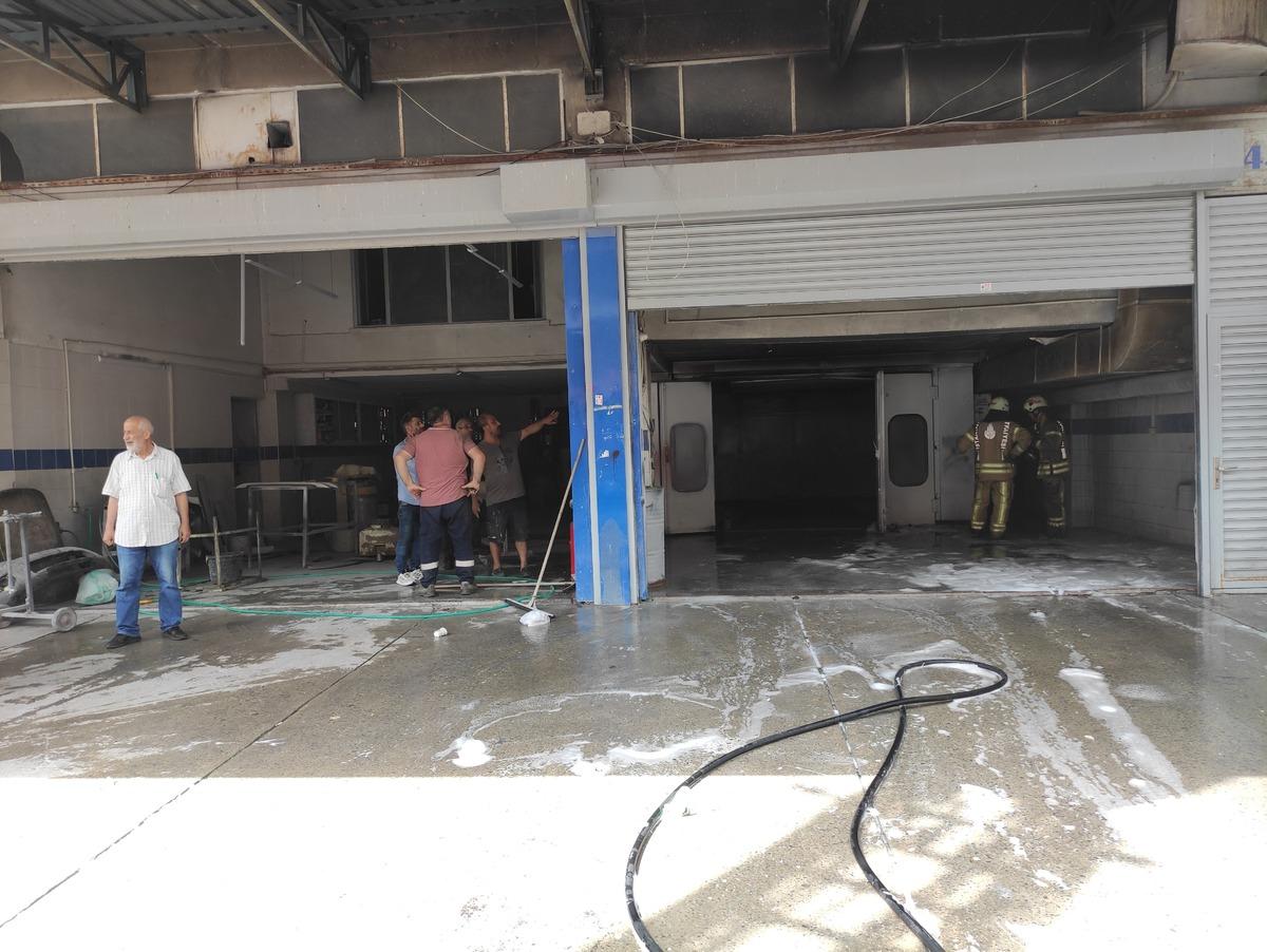 Şişli'de iş yerinde &ccedil;ıkan yangın s&ouml;nd&uuml;r&uuml;ld&uuml;