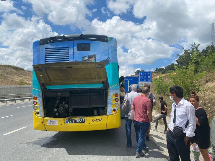 İETT otobüsünün arızalanması nedeniyle İstanbul Havalimanı yolcuları yolda kaldı G5