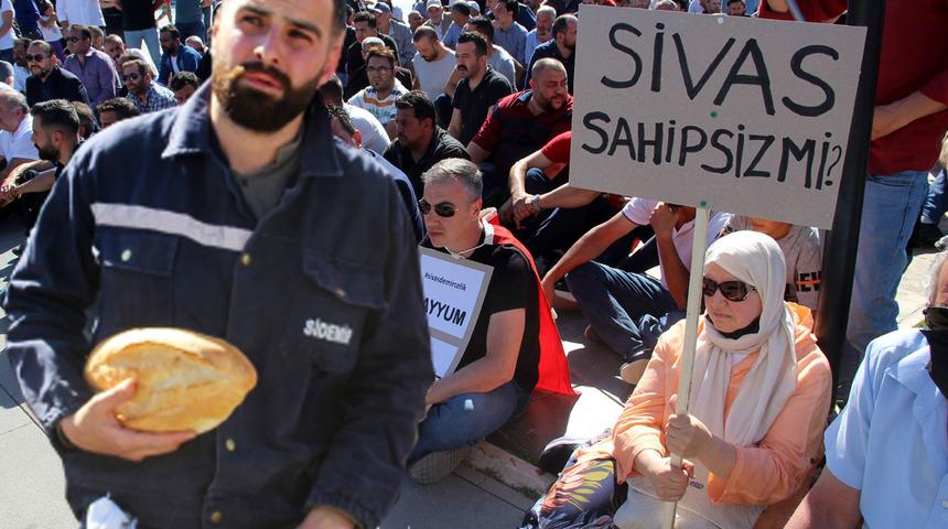 İşçiler oturma eylemi başlattı! "60 aydır maaş alamıyoruz"