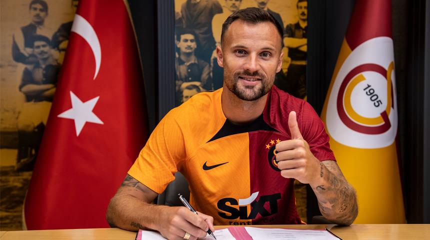 Galatasaray, Haris Seferovic'i KAP'a bildirdi! Kolundaki dövmeyi gösterdi ve ''Boşnak olduğum için...''