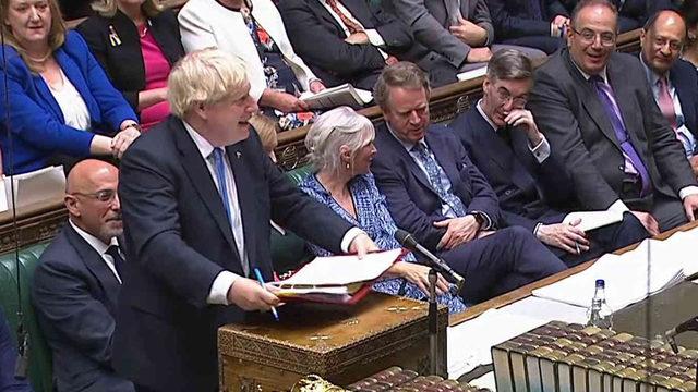 Boris Johnson'ın veda konuşması gündem oldu! Hasta la vista, baby