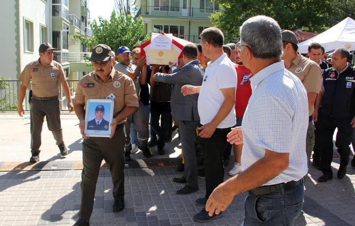 Muğla'da hayatını kaybeden orman muhafaza memuru için tören düzenlendi G5
