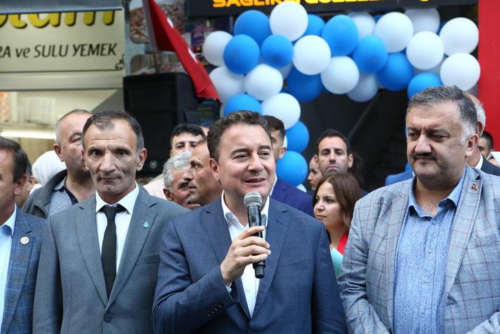 DEVA Partisi Genel Başkanı Babacan, Gümüşhane'de parti binasının açılışına katıldı G3