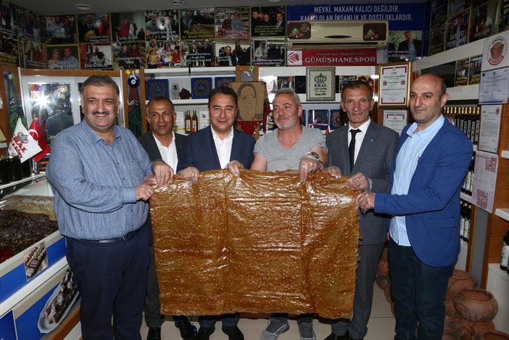 DEVA Partisi Genel Başkanı Babacan, Gümüşhane'de parti binasının açılışına katıldı G4